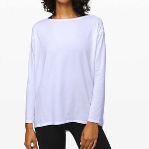 Lululemon Back in Action long sleeve